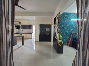 Living Room in 3 BHK Apartment at Hallmark KSN Residency, Kondapur – for Rent