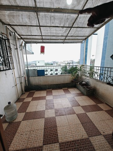 Balcony in 2 BHK Apartment at Madhukund Apartment, Bavdhan – for Rent