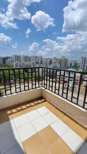 Balcony in 2 BHK Apartment at Pristine Fontana, Bavdhan – for Rent