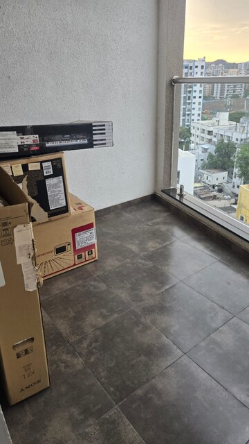Balcony in 3 BHK Apartment at Siddh Amara, Bavdhan – for Rent