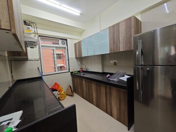 Kitchen in 3 BHK Apartment at Tridhaatu Lakshmi Vani, Chembur – for Rent