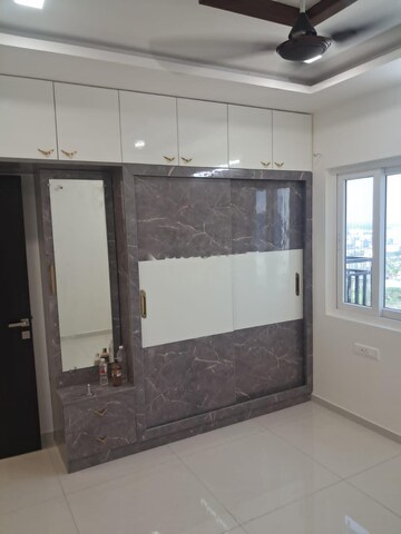 Kitchen in 3 BHK Apartment at Rajapushpa Provincia, Narsingi – for Rent