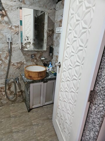 Bathroom in 1 BHK Apartment at VRSLyzonn Neelambari, Vartak Nagar – for Rent