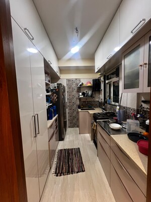Kitchen in 1 BHK Apartment at Gurukrupa Marina Enclave, Malad West – for Sale