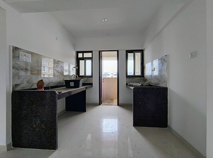 Kitchen, arv-uthville 3 Bedroom 961 Sq.Ft. Apartment In Kharadi Pune 8731004