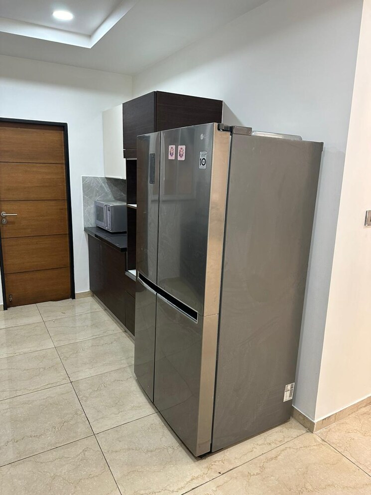 Kitchen, my-home-bhooja 3.5 Bedroom 2680 Sq.Ft. Apartment In Hi Tech City Hyderabad 8731028