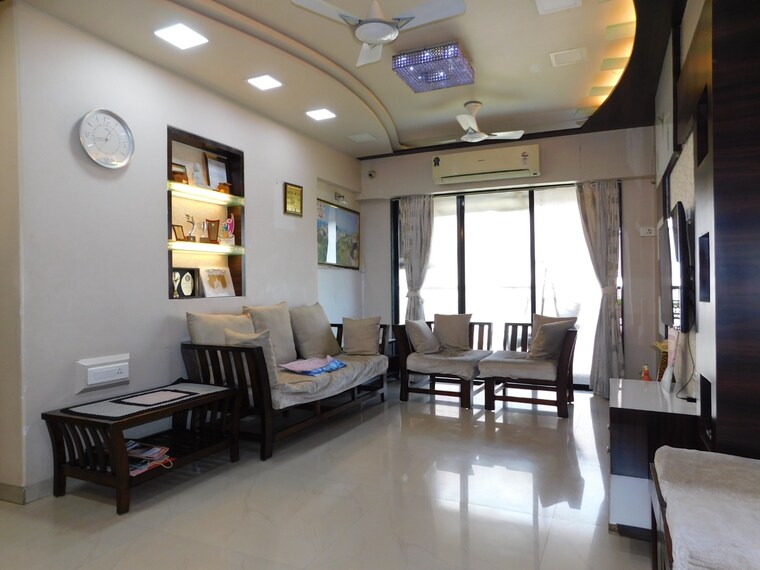 Living Room, rajshree-daisy 3 Bedroom 1100 Sq.Ft. Apartment In Chembur Mumbai 8731128