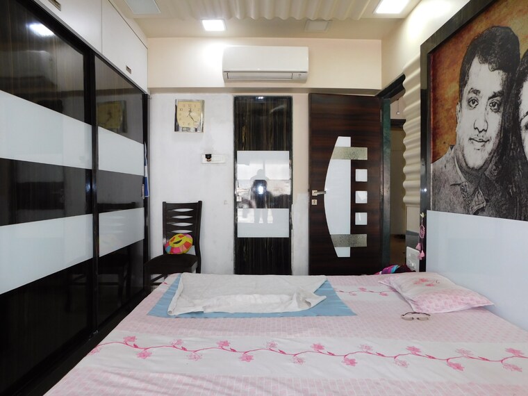 Bedroom, rajshree-daisy 3 Bedroom 1100 Sq.Ft. Apartment In Chembur Mumbai 8731128