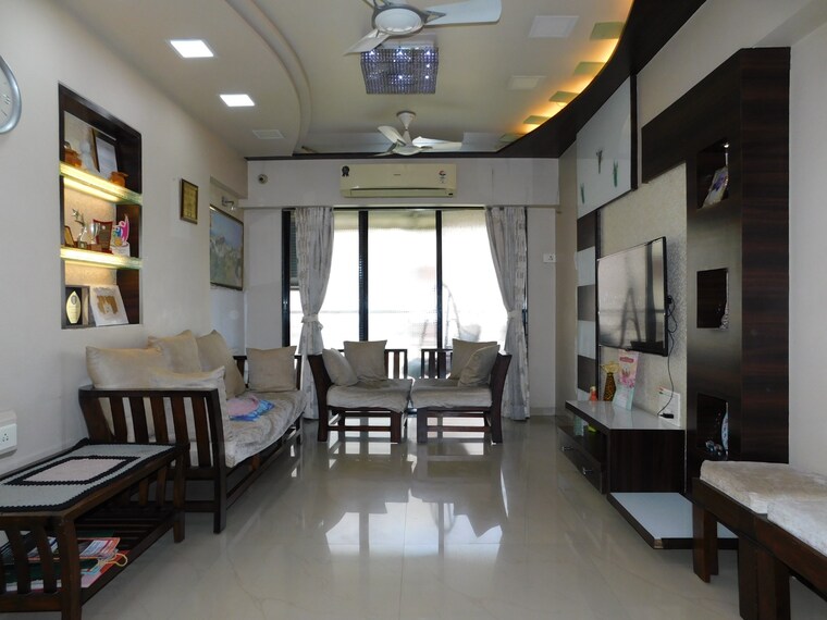 Living Room, rajshree-daisy 3 Bedroom 1100 Sq.Ft. Apartment In Chembur Mumbai 8731128