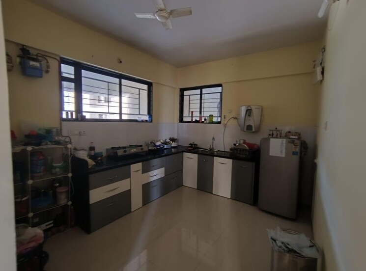Kitchen, natu-golden-trellis 3 Bedroom 1648 Sq.Ft. Apartment In Balewadi Pune 8731123