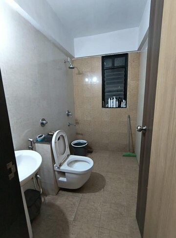 Bathroom in 3 BHK Apartment at Natu Golden Trellis, Balewadi – for Rent