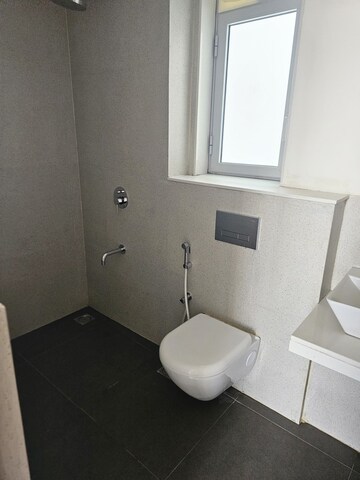 Bathroom in 2 BHK Apartment at Balkum Pada – for Rent