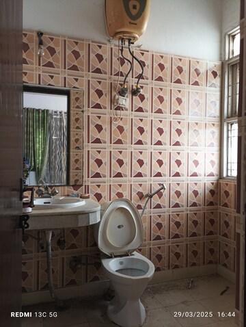Bathroom in 3 BHK Builder Floor at Saket – for Rent