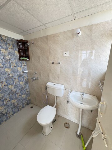 Bathroom in 2 BHK Apartment at Signature The Millennia 2, Sector 37d – for Rent