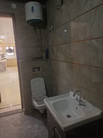 Bathroom in 4 BHK Builder Floor at Burari – for Sale