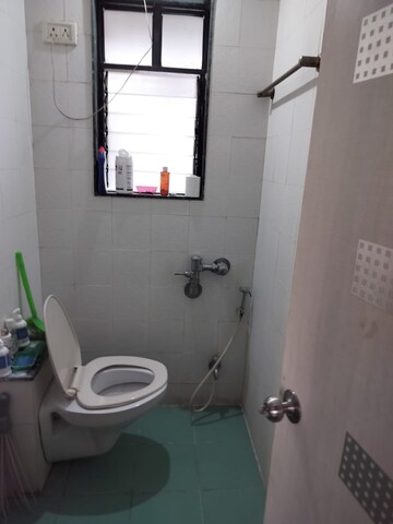 Bathroom in 2 BHK Apartment at Magarpatta City Cosmos, Magarpatta Road – for Rent