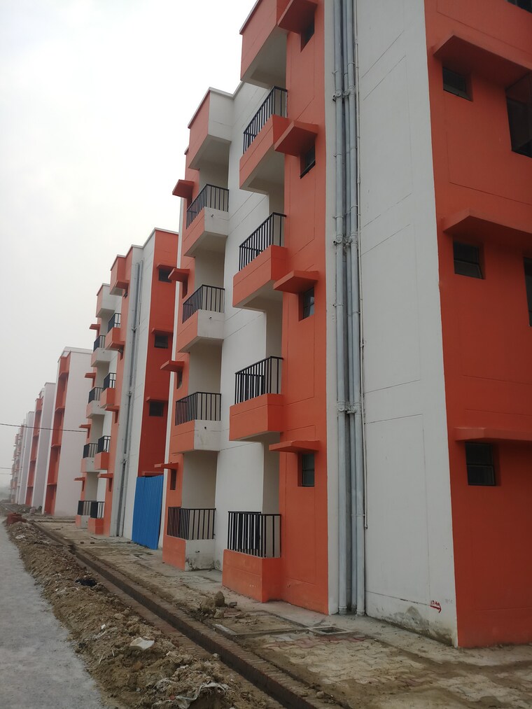 Exterior View, upavp-vrindavan-yojana 1 Bedroom 440 Sq.Ft. Apartment In Vrindavan Yojna Lucknow 8731291