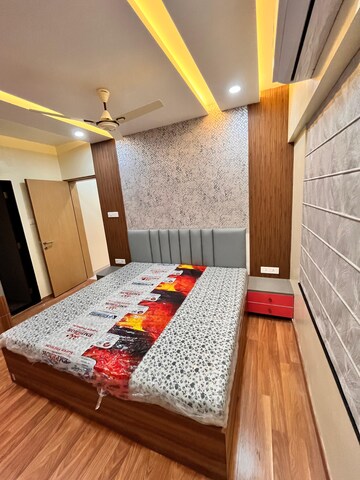 Bedroom in 3 BHK Apartment at Paranjape Schemes Yuthika, Baner – for Rent