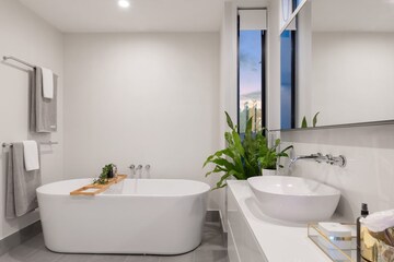 Bathroom in 2 BHK Apartment at Lodha Belmondo, Gahunje – for Sale