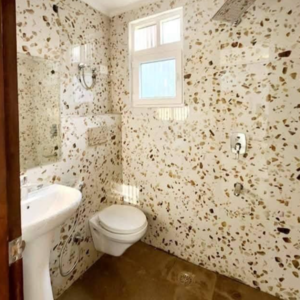 Bathroom in 3 BHK Builder Floor at Chattarpur – for Sale