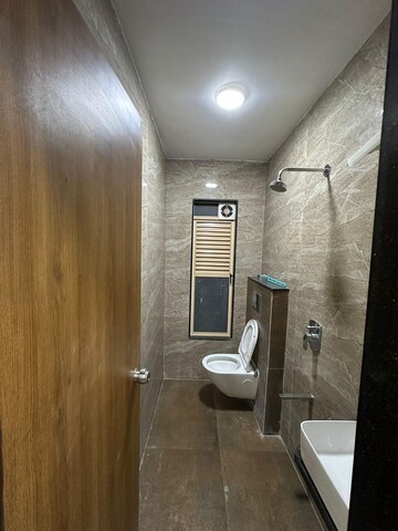 Bathroom in 2 BHK Apartment at Pratik Paradise, Datar Colony – for Rent