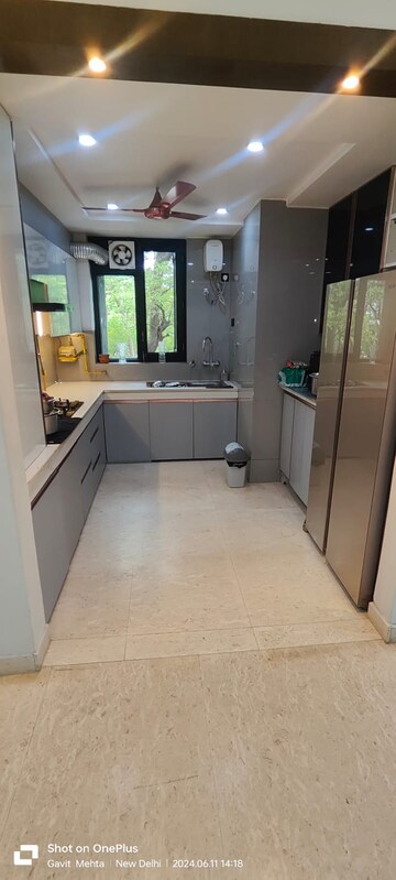 Kitchen in 3 BHK Builder Floor at Saket – for Sale