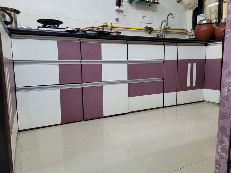 Kitchen, sadar 3 Bedroom 1000 Sq.Ft. Apartment In Sadar Rajkot 8731351