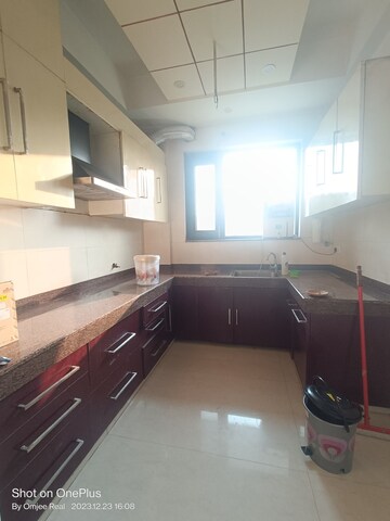 Kitchen in 2 BHK Builder Floor at Ansal Sushant Lok I, Sector 43 – for Rent