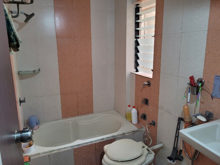 Bathroom, sadar 3 Bedroom 1000 Sq.Ft. Apartment In Sadar Rajkot 8731351
