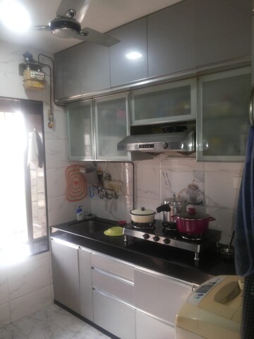 Kitchen in 1 BHK Apartment at Sky View CHS Andheri, Andheri East – for Sale