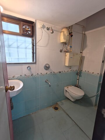 Bathroom in 2 BHK Apartment at SBI Milan Apartment, Jogeshwari West – for Rent