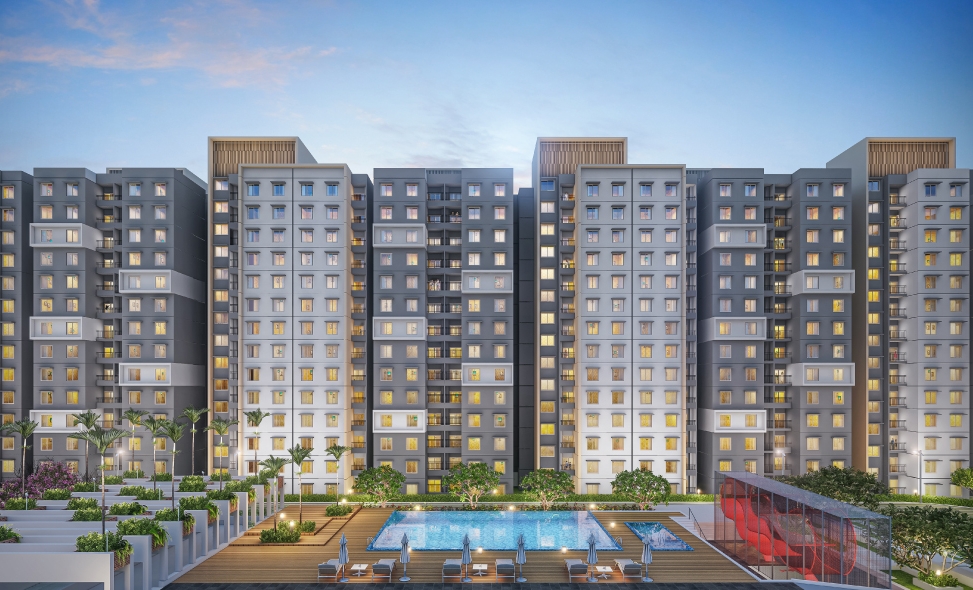 3 BHK + Pooja Room Apartment For Sale in Puravankara Purva Zenium