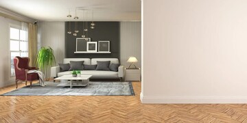 Living Room in 3 BHK Builder Floor at Sector 12 Panchkula – for Rent