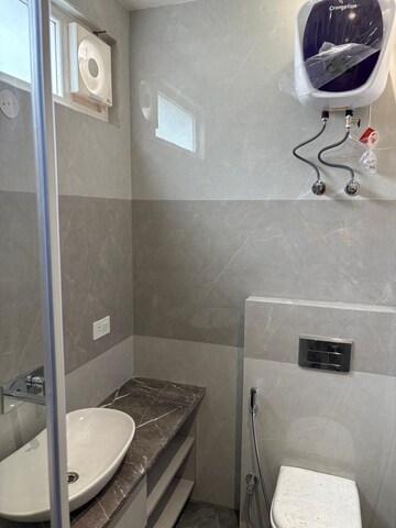 Attached Bathroom in 2.5 BHK Apartment at Jahaz Apartments, Paschim Vihar – for Rent