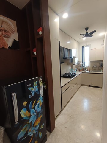 Kitchen in 2.5 BHK Apartment at Jahaz Apartments, Paschim Vihar – for Rent