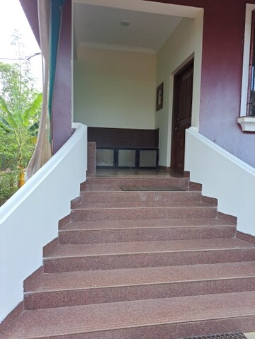 Staircase in 4 BHK Villa at Nachinola – for Rent