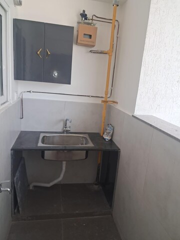 Bathroom in 3 BHK Apartment at Rajapushpa Provincia, Narsingi – for Rent
