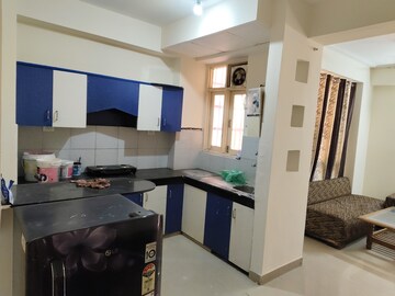 Kitchen in 3 BHK Apartment at Nitishree Aura Chimera, Raj Nagar Extension – for Rent
