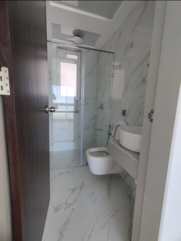 Bathroom in 3 BHK Apartment at Aurum Q Residences, Ghansoli – for Sale