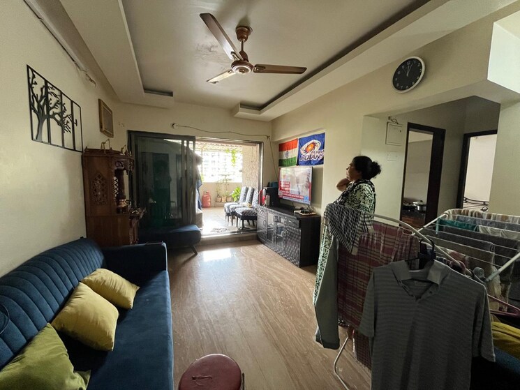 Living Room, qualitas-extencia 2 Bedroom 1200 Sq.Ft. Apartment In Ulwe Sector 17 Navi Mumbai 8731589