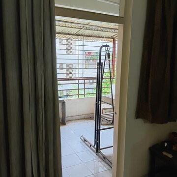 Balcony in 1 BHK Apartment at Landmark Garden, Kalyani Nagar – for Rent