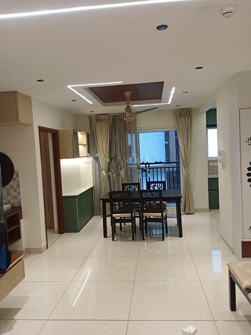 Living Room in 2.5 BHK Apartment at Aparna Sarovar Zenith, Nallagandla – for Rent