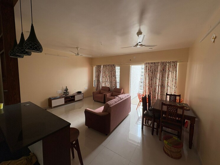 Living Room, godrej-24x7 3 Bedroom 1167 Sq.Ft. Apartment In Hinjewadi Pune 8731756