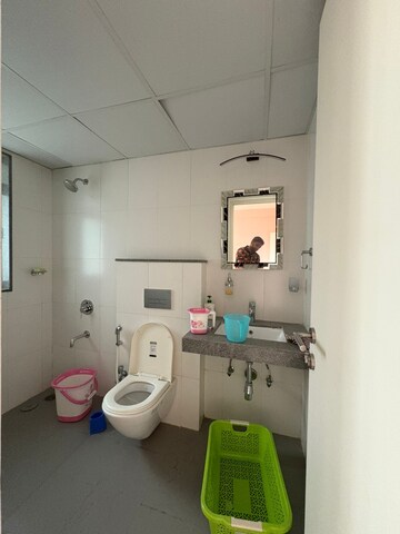 Bathroom in 3 BHK Apartment at Godrej 24X7, Hinjewadi – for Rent