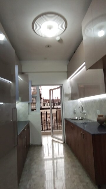 Kitchen in 3 BHK Apartment at Amrapali Terrace Homes, Tech Zone 4 Greater Noida – for Rent