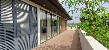 Balcony in 5 BHK Villa at Embassy Boulevard, Yelahanka – for Rent