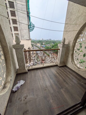 Balcony in 1 BHK Apartment at Tharwani Miracle, Kalyan West – for Rent