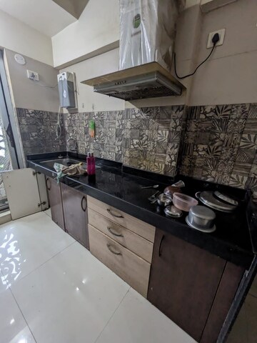 Kitchen in 1 BHK Apartment at Tharwani Miracle, Kalyan West – for Rent