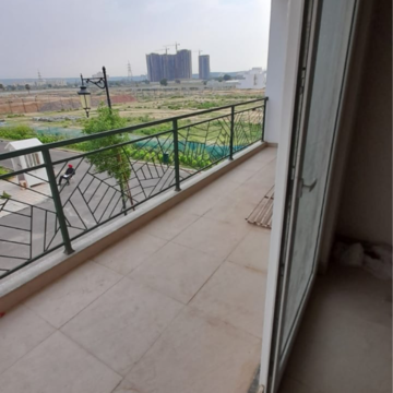 Balcony in 2.5 BHK Apartment at Central Park 3 Flower Valley, Sohna Sector 33 – for Rent