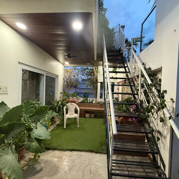 Staircase in 4 BHK Villa at Safilguda – for Sale